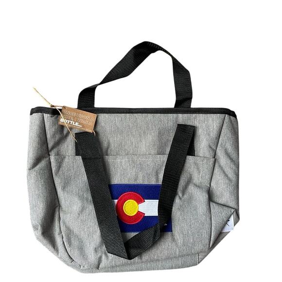 NWT Merchant & Craft Colorado Revive Recycled 9 Can Tote Cooler - Picture 1 of 7